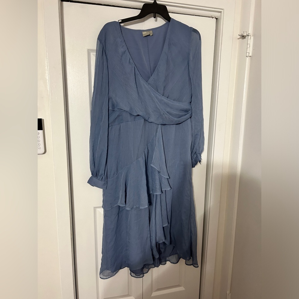 ASOS Blue midi dress